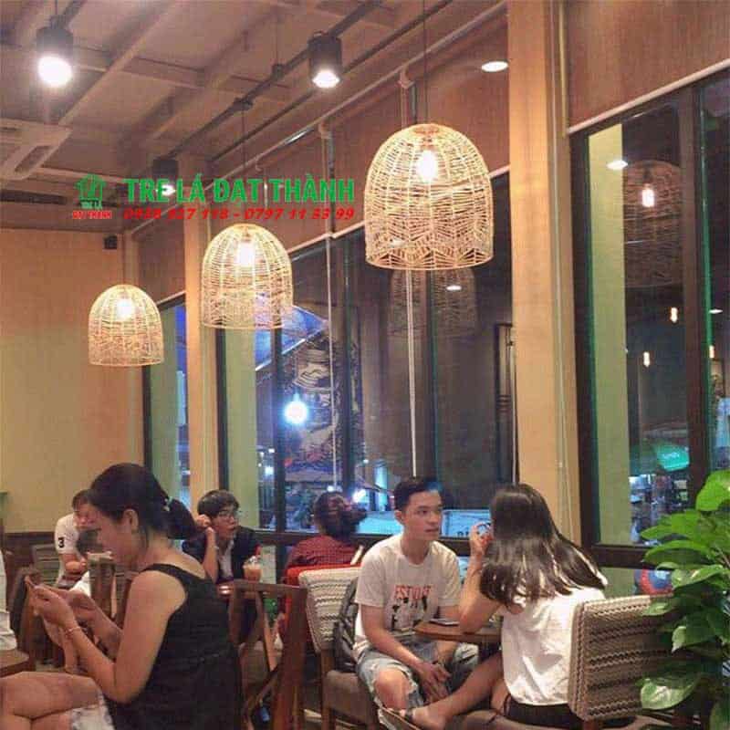 Đèn Zic Zac Trang Trí Mây Tre Đan - DMT033